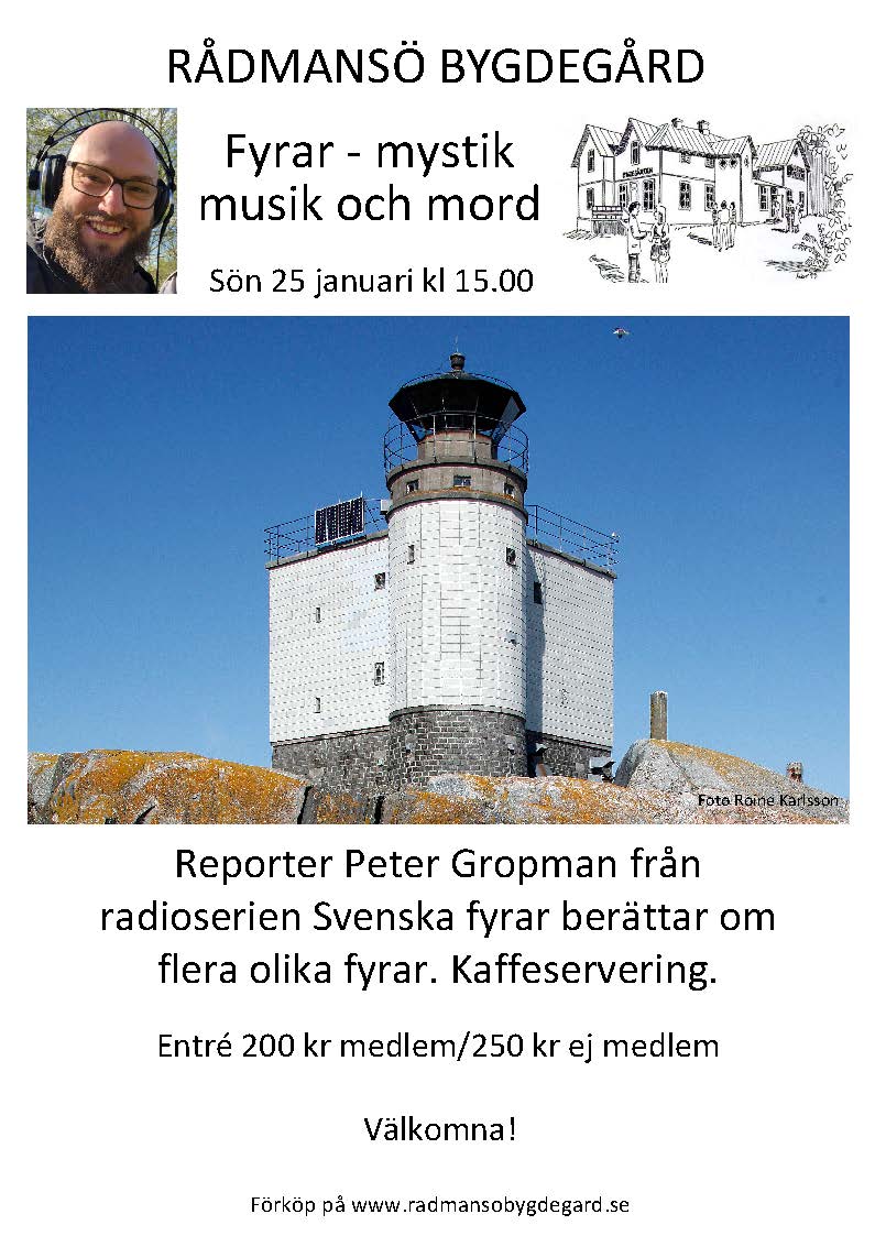 Fyrföredrag med Peter Gropman