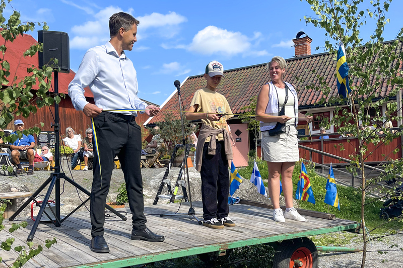 Invigning av F&auml;rsna naturreservat