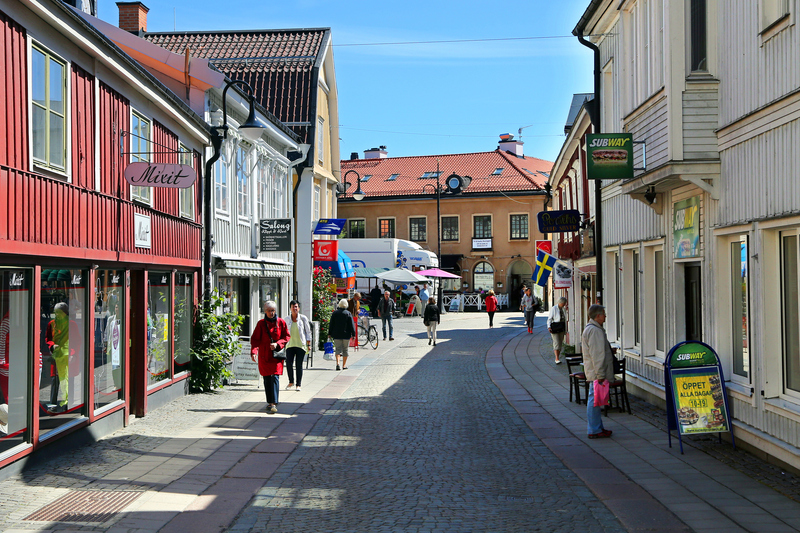 NORRT&Auml;LJE 2014-06-26Tullportsgatan i centrala Norrt&auml;lje. Foto: Johan Bjurer
