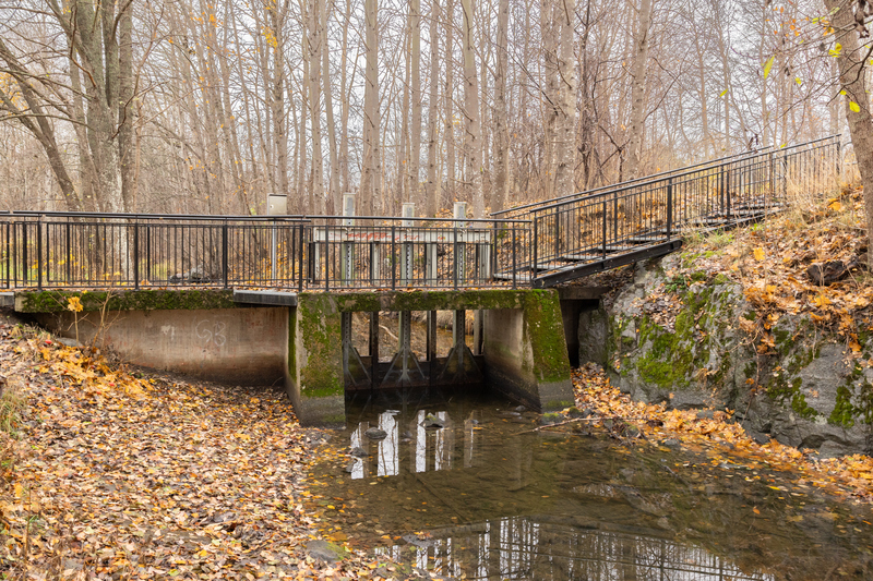 Banvallsbron i Rimbo