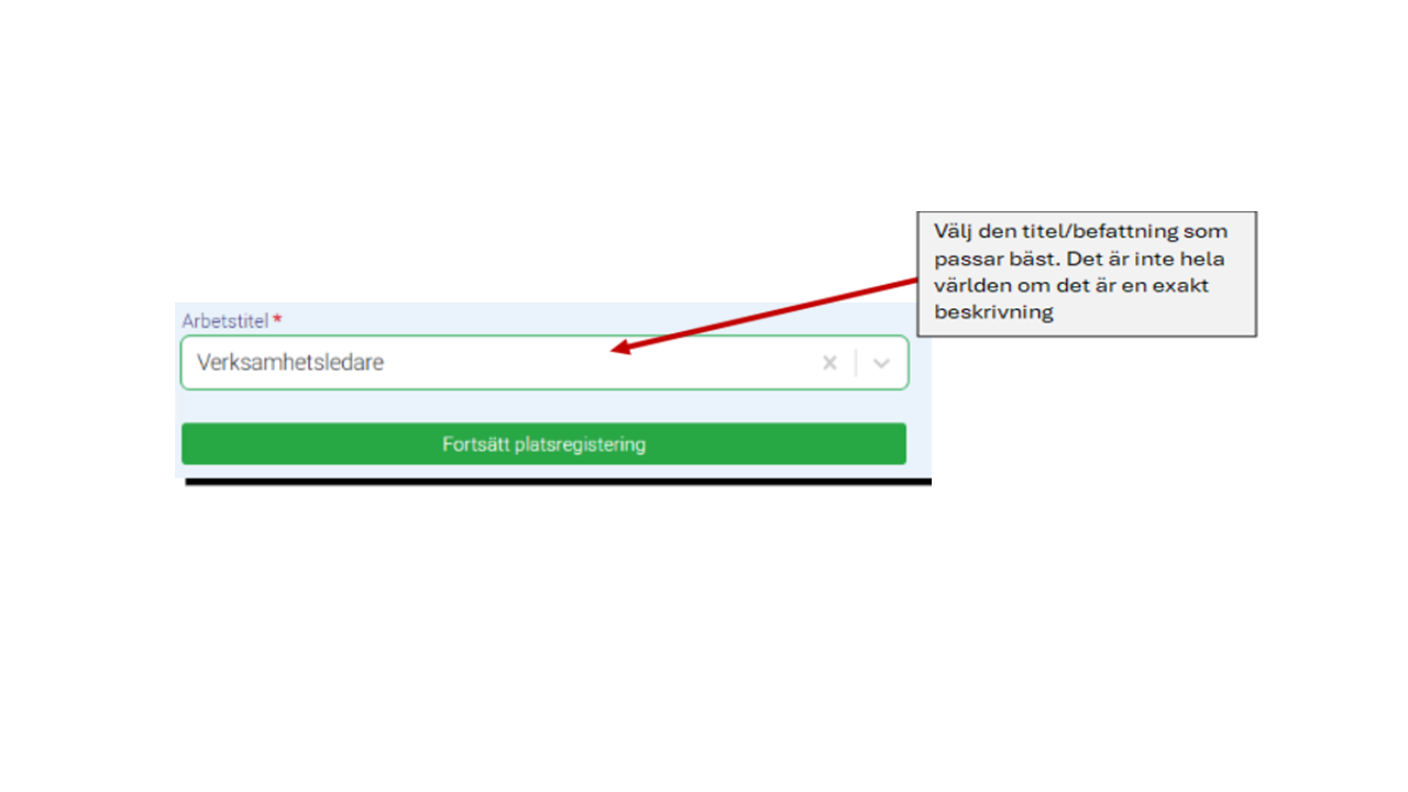 Bild som visar hur steg tre ser ut i systemet.
