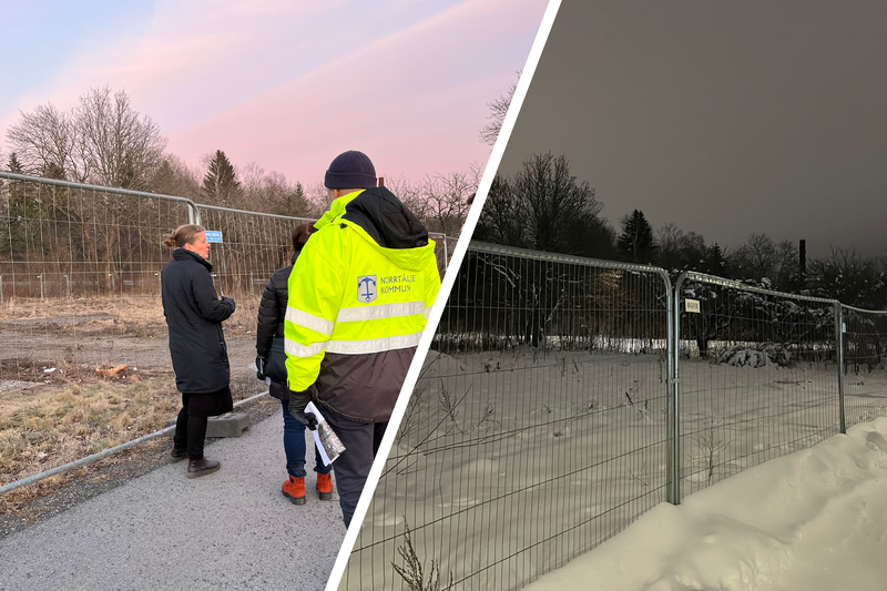 Ett inh&auml;gnat omr&aring;de