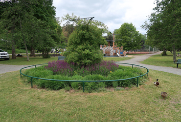 Societetsparken i Norrtälje.