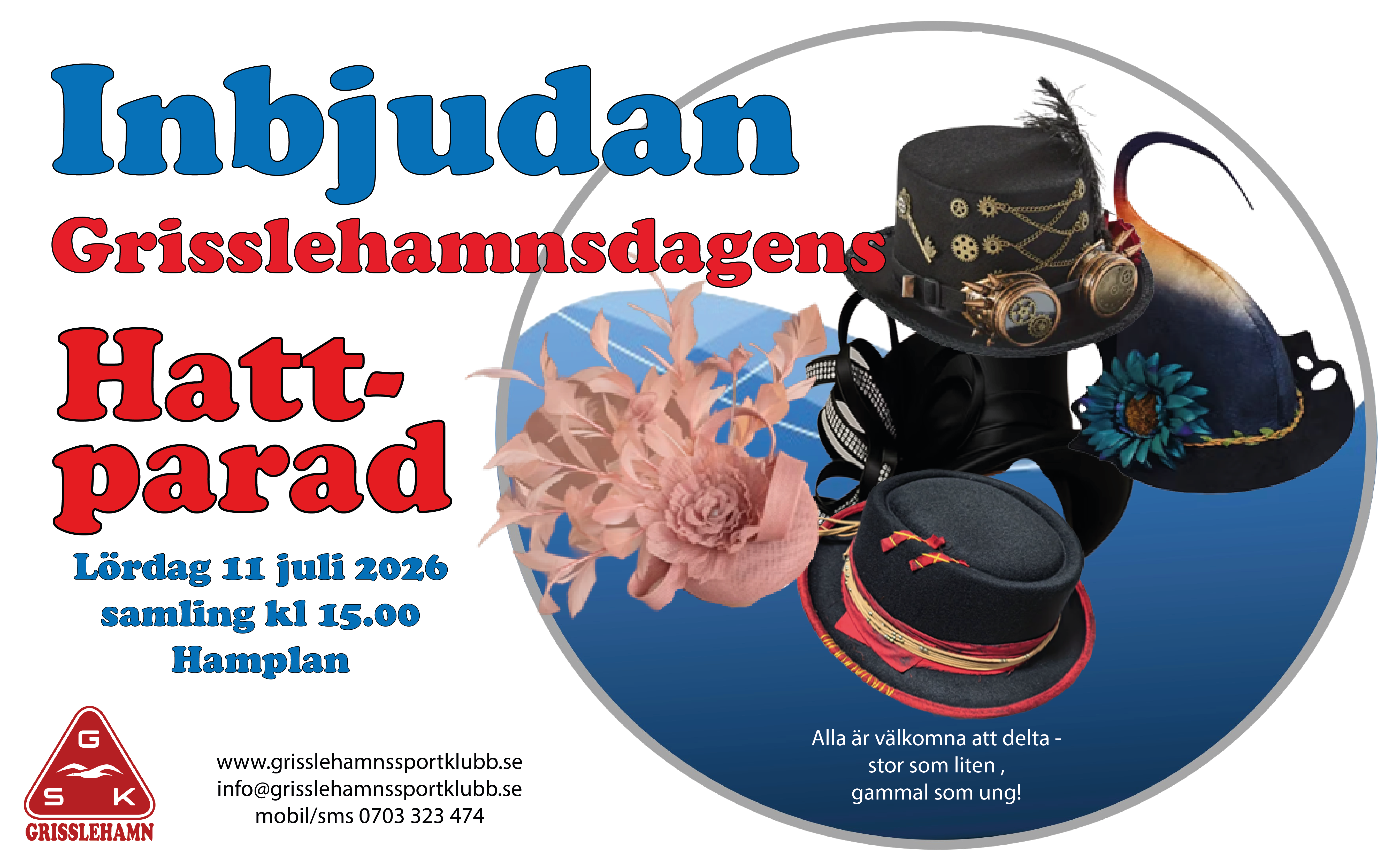 Kollage med hattar