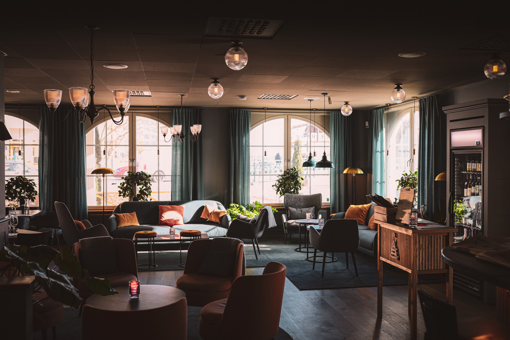 Plats där livemusiken spelas