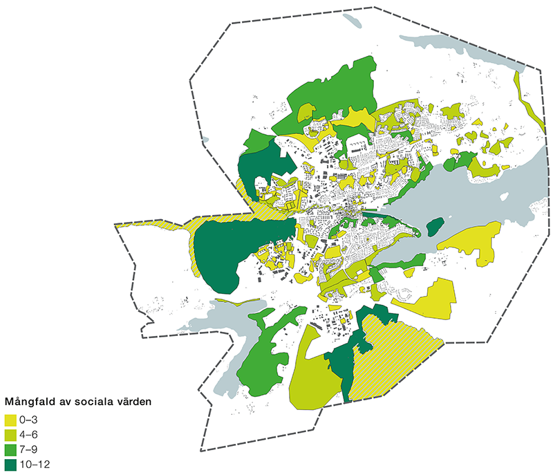 Mångfald av sociala värden