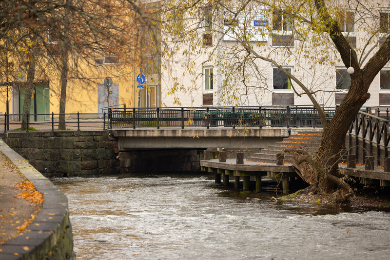 Lilla Brogatsbron, bro vid Lilla Brogatan i Norrt&auml;lje