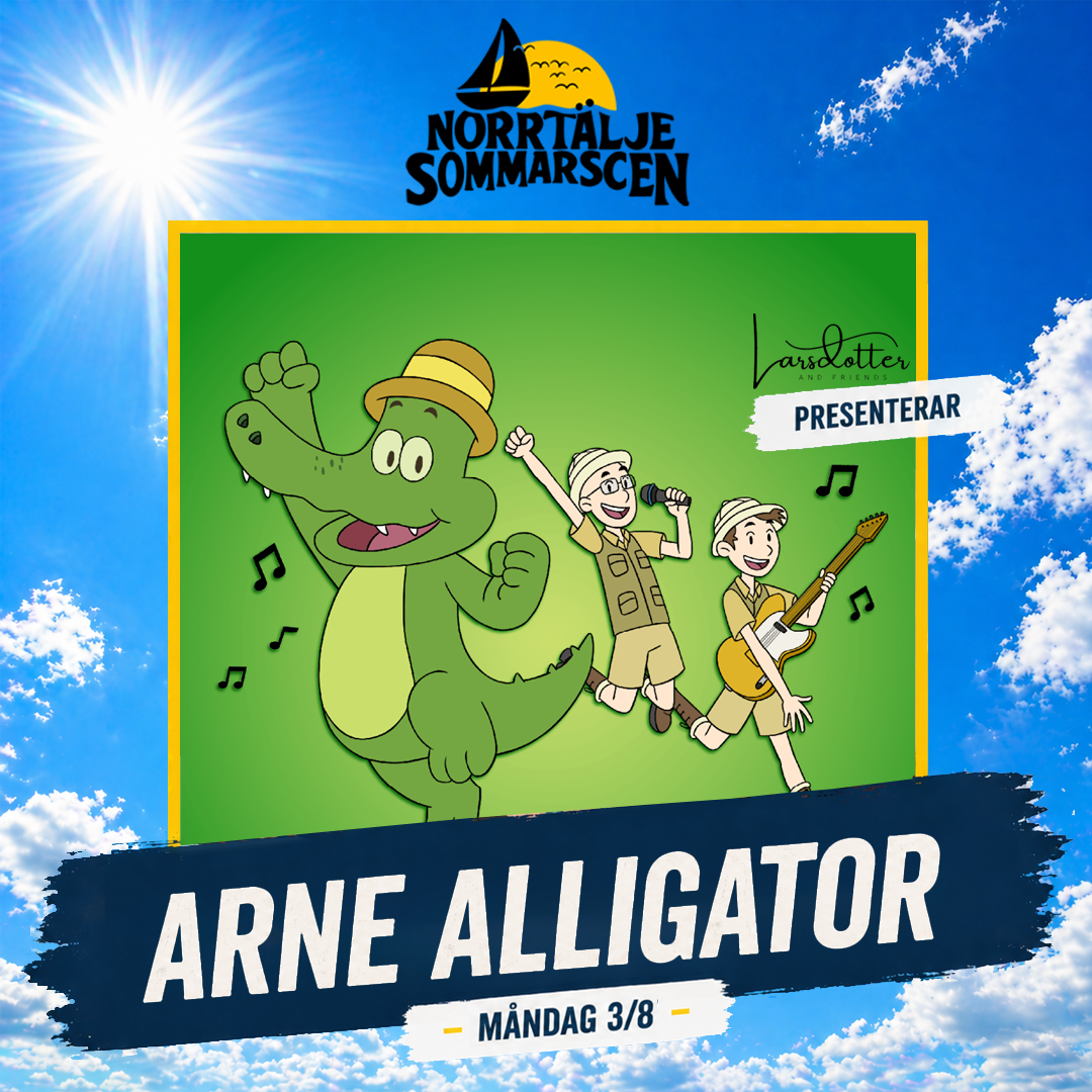 Arne Alligator animerad bild