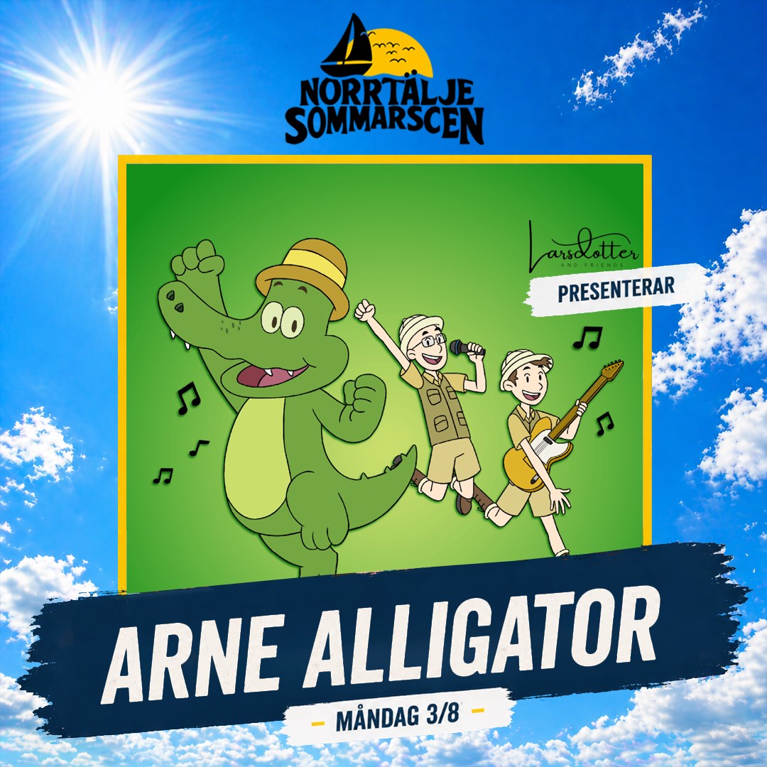 Arne Alligator animerad bild