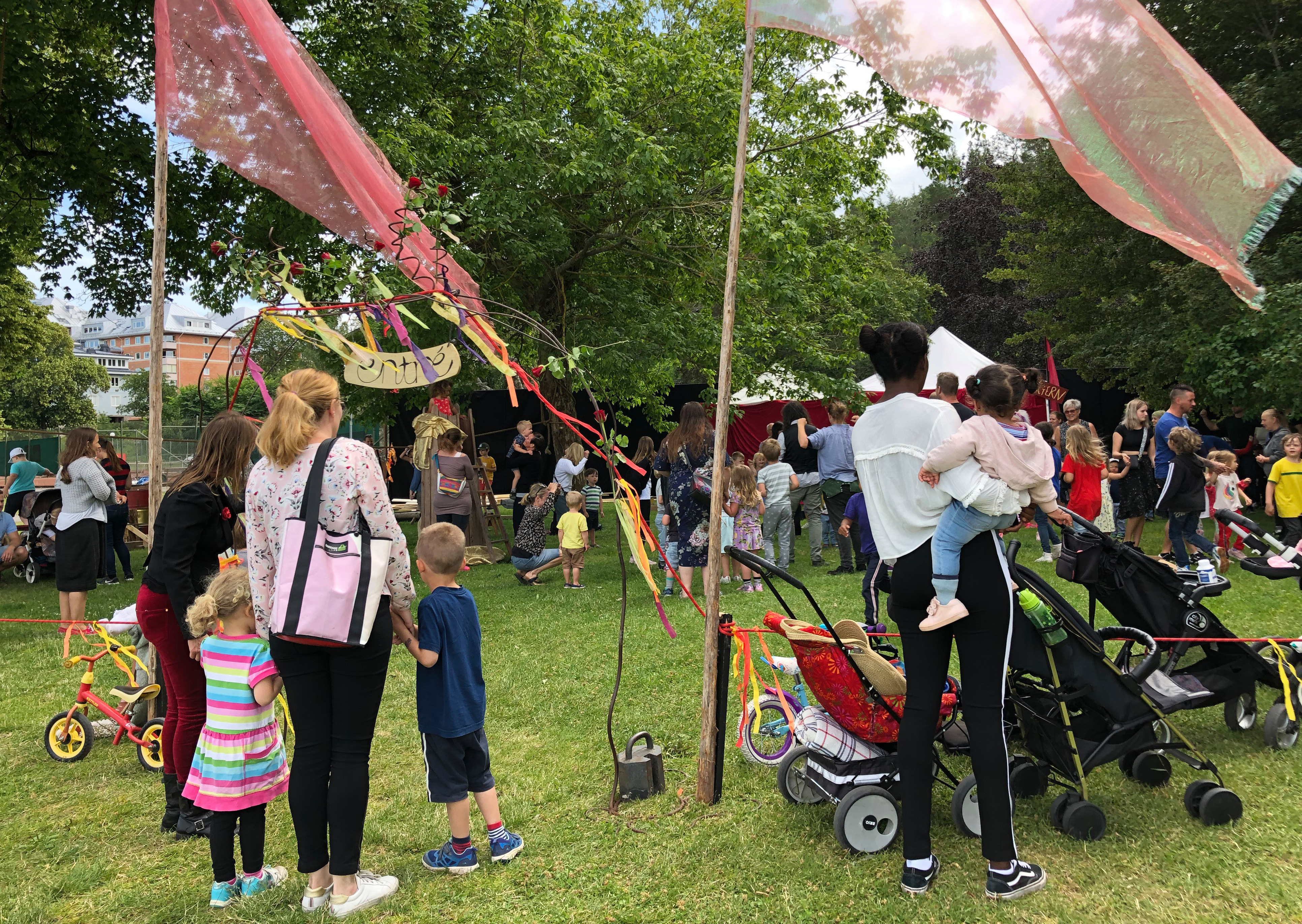 Tillitsverket i Societetsparken sommaren 2019.