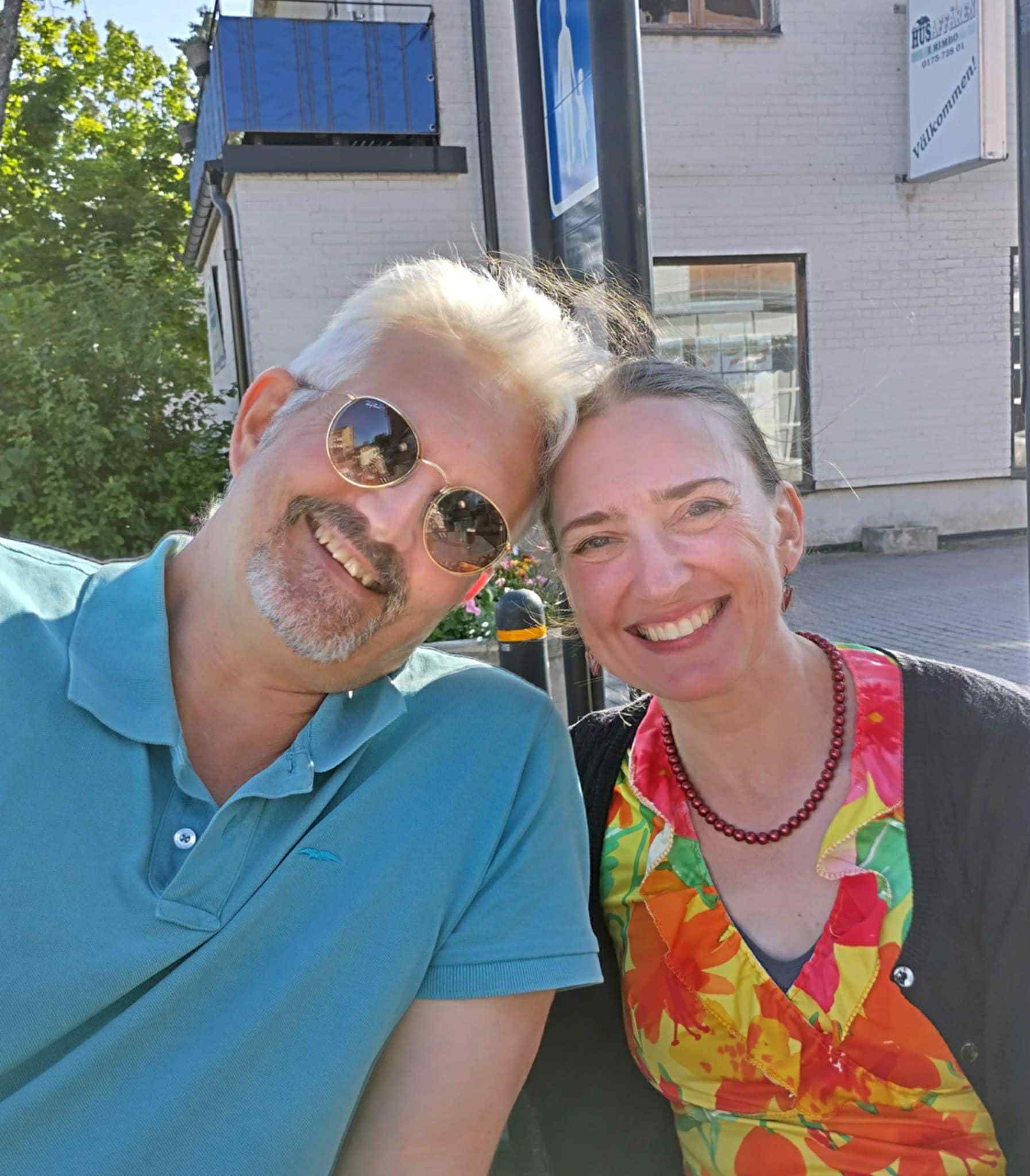 Förrfattarparet Anders Clarin och Hanna Cederholm