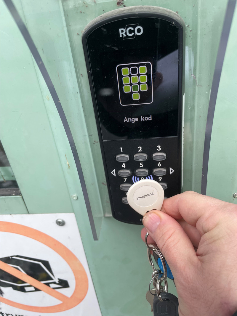 Svanbergas kortl&auml;sare utomhus