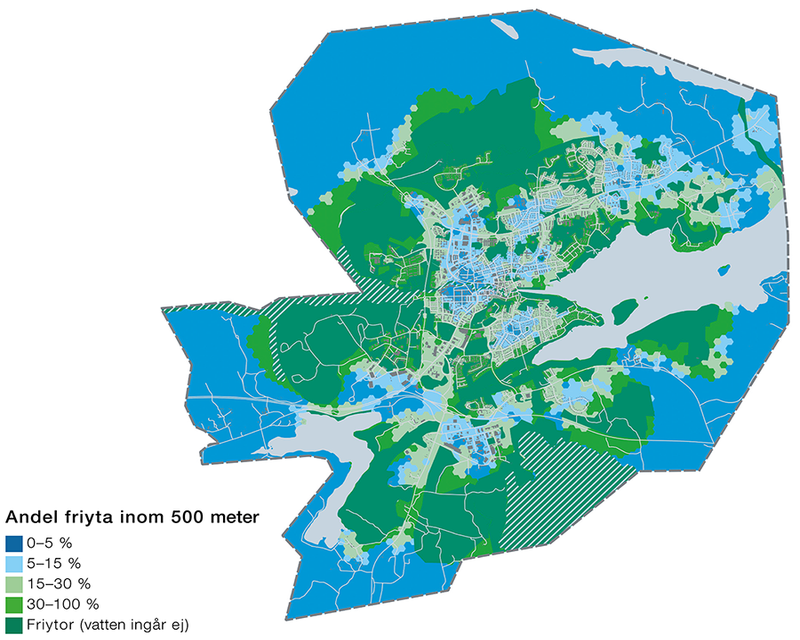 Rekreationsfriyta - andel friyta