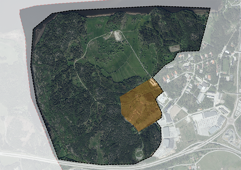 Naturn&auml;ra bostadsomr&aring;de inom utvecklingsomr&aring;de Nordrona